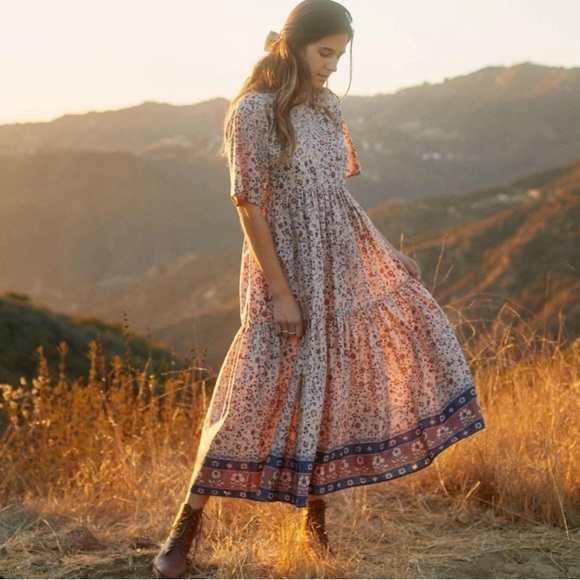 Christy Dawn Dresses & Skirts - RESERVED | Christy Dawn | Theo Dress | Sand Anemone Vine | P-XS